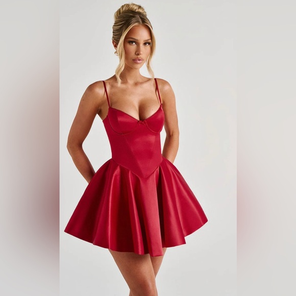 Babyboo POPPY MINI DRESS - RED - Picture 7 of 12